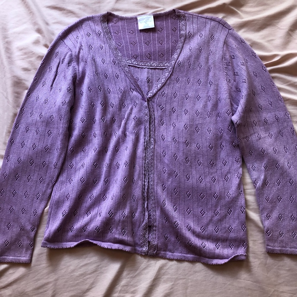 Lilac Cardigan Gem